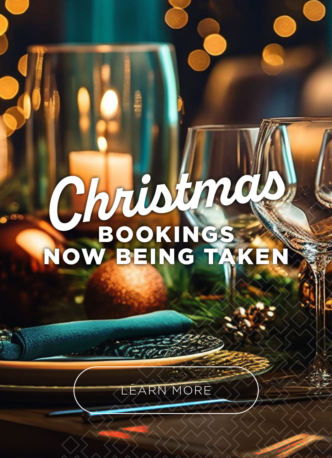 Christmas Bookings Now Being Taken
